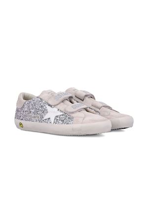 sneakers in pelle grigio GOLDEN GOOSE KIDS | GYF00111F00742670331